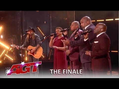 Billy Ray Cyrus With Voices Of Service MOVING Performance | America's Got Talent 2019