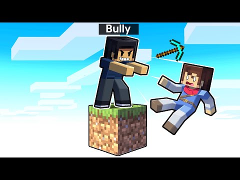 Checkpoint - One Block VS My BULLY In Minecraft!