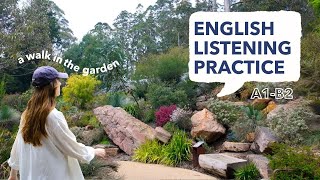 English Listening Practice | Nature walk and visiting cafe in the Dandenong Ranges, Australia vlog