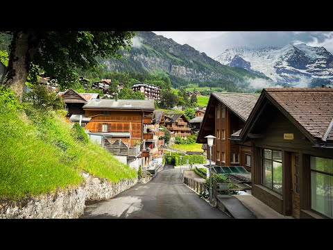 Wengen, Schweiz: Das Schönste Schweizer Dorf | 4K Spaziergang