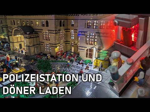 Polizeistation und Döner-Laden für den Bahnhof! Und mehr! • BRICK WORLD LEGO® UPDATE (396)