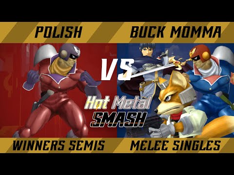 Hot Metal Smash #13 Winners Semis - Polish (R. Falcon) vs. Buck Momma (Fox, Marth, B. Falcon) - SSBM