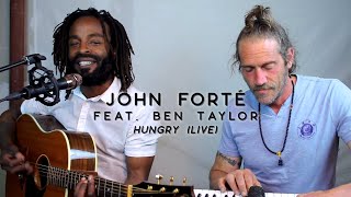 John Forté feat. Ben Taylor - Hungry (Live) [Official Lyric Video] - Soul Land Music Series Vol. 2