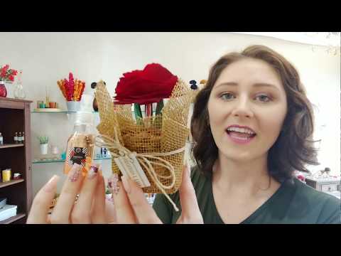 Flor em Madeira para Aromatizar + Spray 30ml.