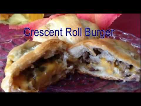 How to make Crescent Roll Burger