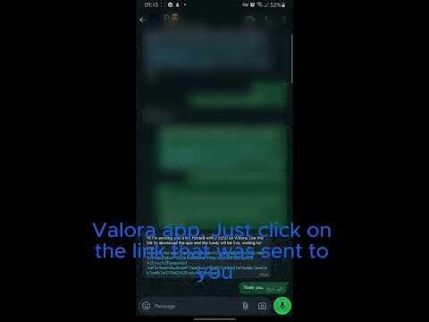 How to use the live link feature on the Valora app.