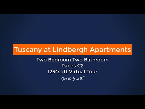Atlanta Georgia Apartments Tuscany at Lindbergh Paces C2 1234sqft Virtual Tour