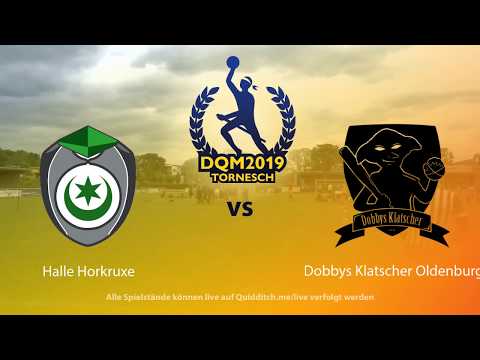 DQM 2019 - Tag 1 - G5 - Horkruxe Halle vs. Dobbys Klatscher Oldenburg