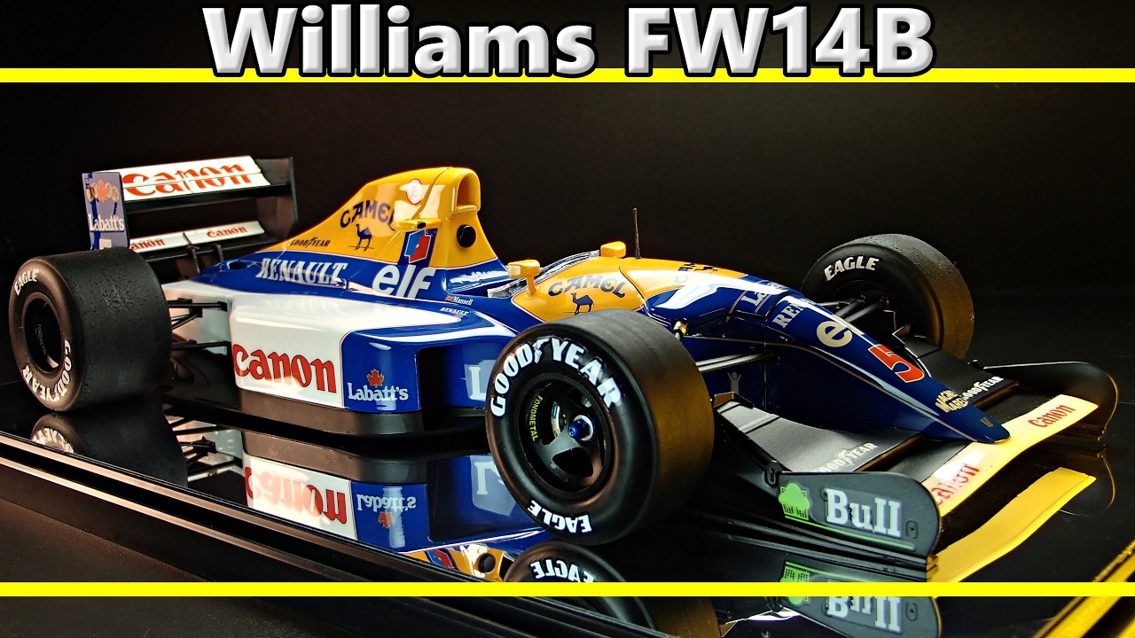 Williams FW14B / Nigel Mansell / FUJIMI 1/20 Formula1 / Scale Model / full build / F1 / ASMR