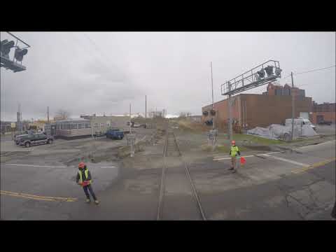 GoPro on locomotive: Piers to Newport, Rhode Island