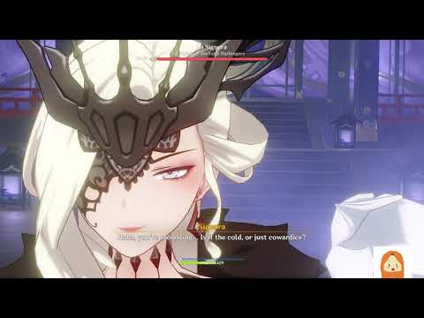 Genshin Impact Ver 2.3 Weekly Bosses with Jean Fights La Signora and Diluc fights Childe and Azdaha