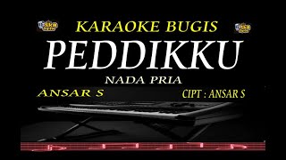 Download lagu PEDDIKKU - KARAOKE BUGIS NADA PRIA | ANSAR S CIPT ANSAR S mp3
