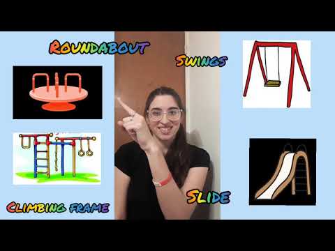 2nd Grade "C" - PLAYGROUND EQUIPMENT - English Class - 8th April 2020