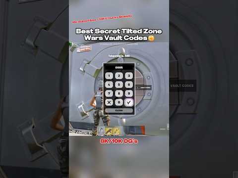 Best Tilted Zone Wars Vault Codes🤫 #fortnite #gaming #fortnitememes