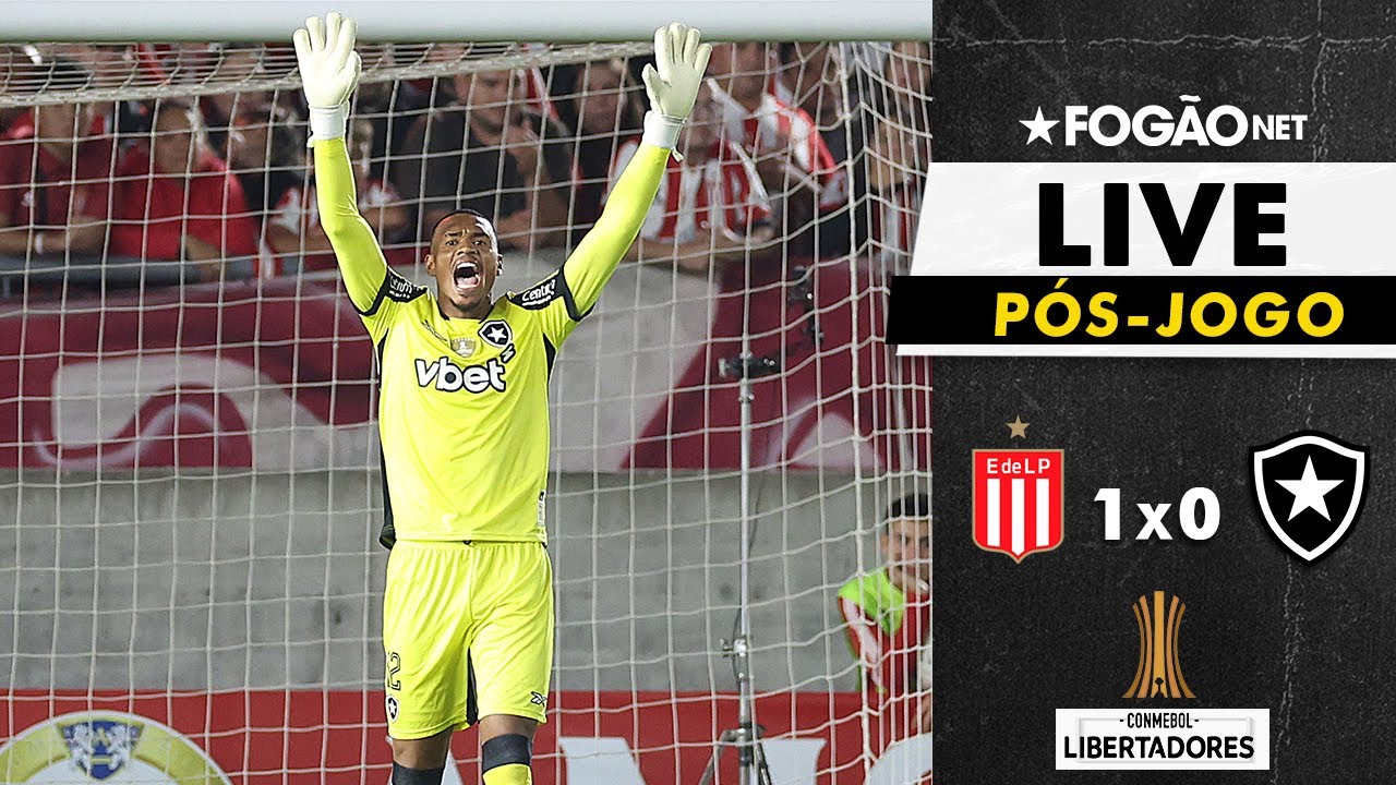 LIVE | Pós-jogo e repercussão da derrota do Botafogo para o Estudiantes na Argentina pela Libertadores