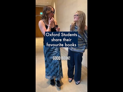 Oxford Students share their favourite book
