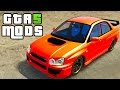 Subaru Impreza WRX STI 2005 para GTA 5 vídeo 10