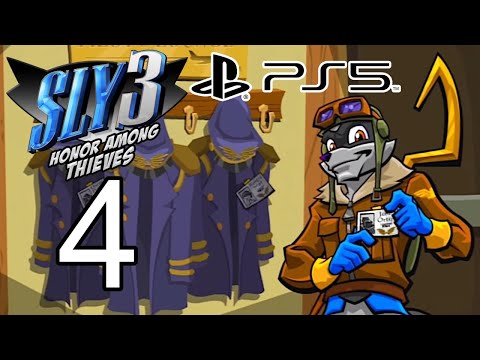 SLY 3 HONOR AMONG THIEVES PS5 Gameplay Walkthrough Part 4 FULL GAME - No Commentary