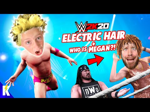 Little Flash has Electric Hair (And a NEW Girlfriend!?) WWE 2k20 Career Part 4! K-CITY GAMING
