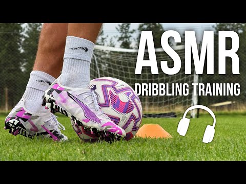 ASMR Dribbling Training Session For Soccer / Football In Puma Ultra 5