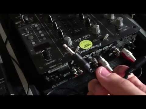 Plugs Needed to Connect Phone/Laptop to DJ Mixer