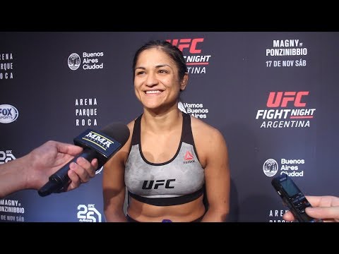 UFC Argentina: Cynthia Calvillo Says Weigh-In Was Scary Because She Didn't Want To Give 'Free Show'