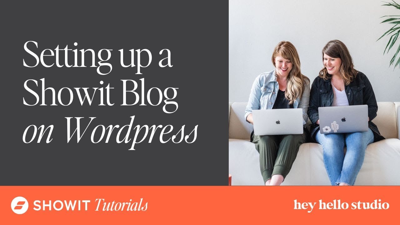 Setting up a Showit Blog on Wordpress