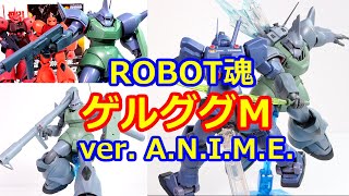 ROBOT魂 MS-14F ゲルググM ver. A.N.I.M.E. レビュー【ゲルググマリーネの魅力が充分に再現されてます☆これは買い！】GELGOOG MARINE スターダストメモリー