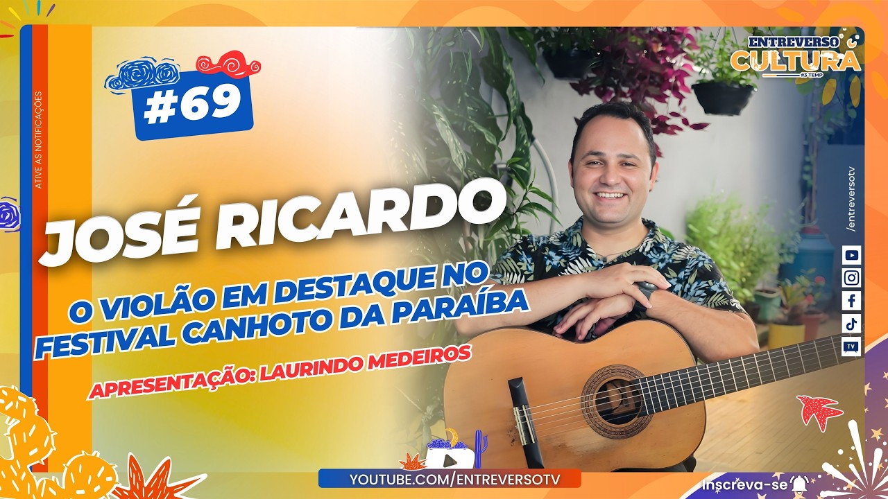 José Ricardo - O violão em destaque no festival Canhoto da Paraíba
