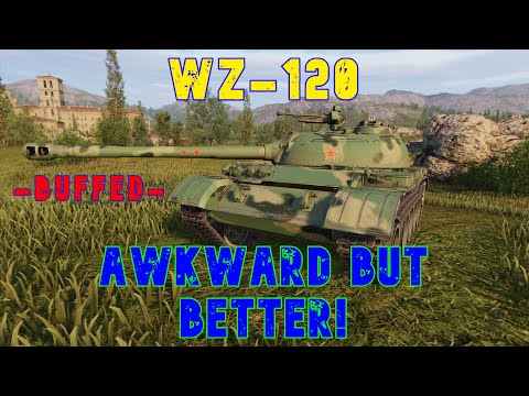 WZ 120  -Buffed-  Awkward but Better! ll World of Tanks Console Modern Armour - Wot Console