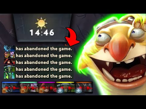 How I win dota in 14minutes? All enemies RAGE QUIT🔥