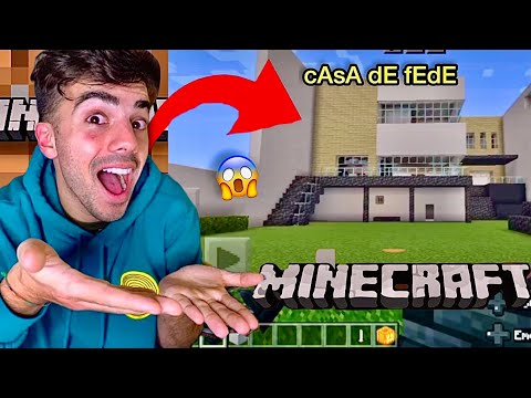 🤩HOUSE TOUR of the HOUSE of FEDE VIGEVANI in MINECRAFT!😨(TUNNEL of the CLOWNS)😱