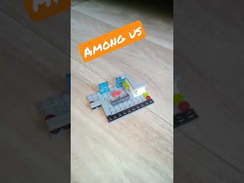 Сборка Лего Амонг ас 1 набор 3 часть.😍🤑😎