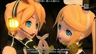 [60fps Rin Len Full風] Magnet マグネット - Kagamine Rin Len DIVA 鏡音リン レン DIVA English lyrics romaji