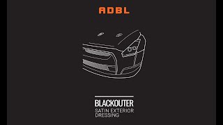 ADBL BlackOuter 500 ml - přípravek na vnější plasty