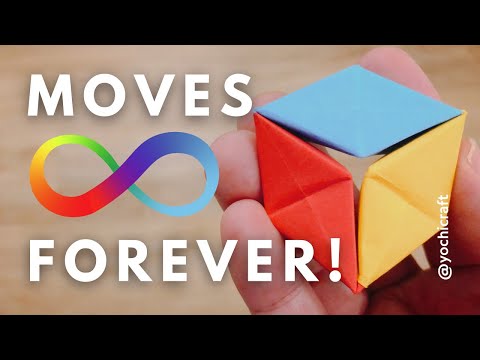 How to Make a Paper Moving Flexagon | Fun & Easy Origami | Better than Fidget Spinner [YochiCraft]