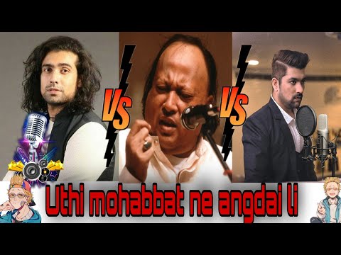 Nusrat Fateh Ali Khan-Uthi mohabbat ne angdai li| cover by Jubin nautiyal and Manan Bhardwaj | CMO