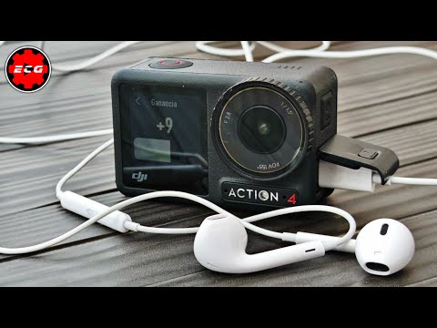 DJI OSMO ACTION 4 + Earpods tipo C 😍