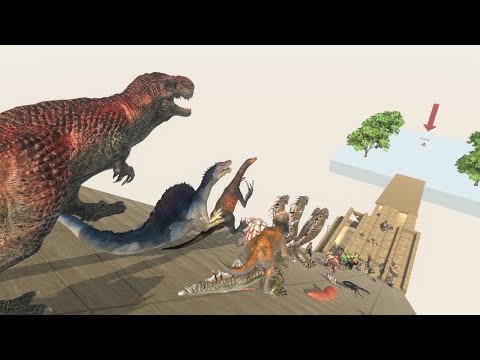 Deadly Reptile Bridge Tournament | Who Can Survive? - Animal Revolt Battle Simulator