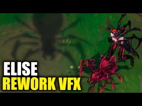ELISE REWORK VISUAL SKILLS - UPDATE VFX LOL