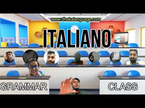 Italian class video 7 at Shield Language Academy