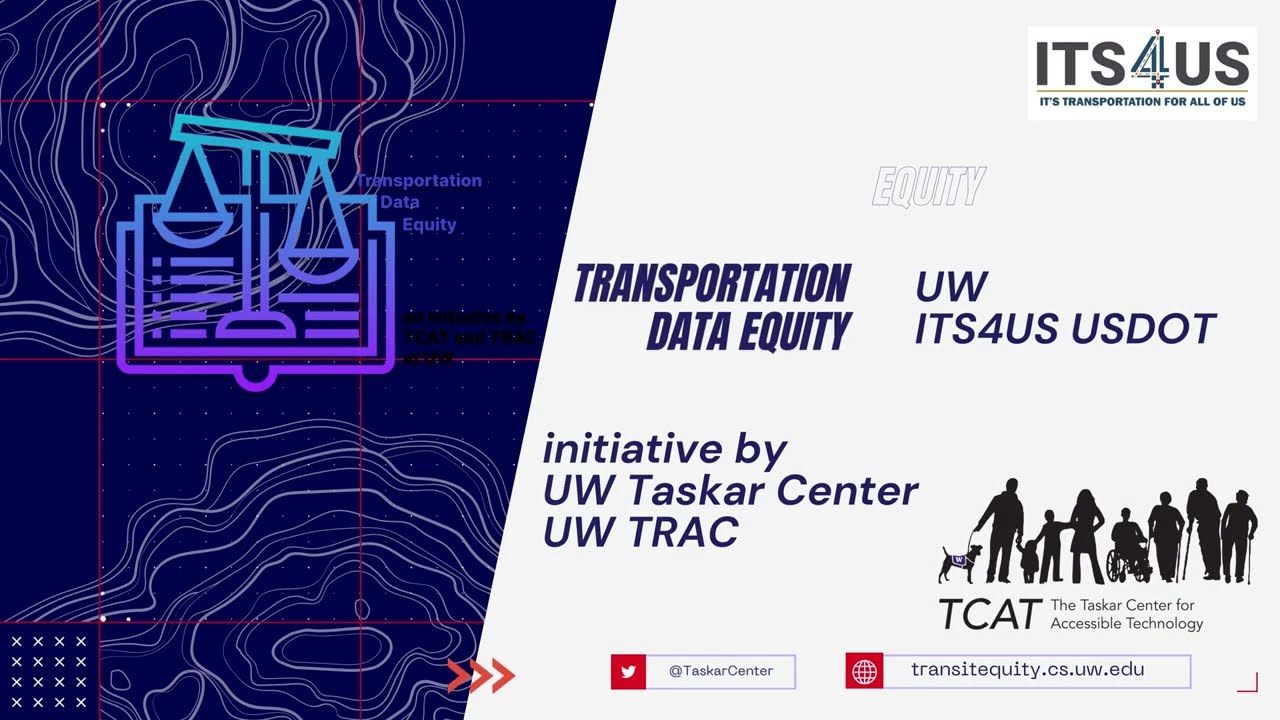Transportation Data Equity Initiative TRB2023