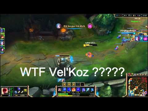 Chill Video #1-How to use Vel'koz Ult ? (League Of Legends)
