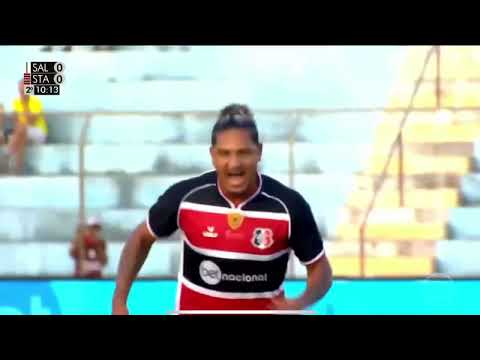 Gol do Santa Cruz Hoje (Felipe Gedoz) Salgueiro 0x1 Santa Cruz