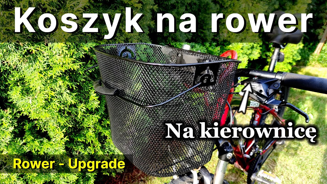 Watch Rower 4 - Koszyk na rower na kierownicę - Jaki koszyk do roweru wybrać now Rower 4 - Koszyk na rower na kierownicę - Jaki koszyk do roweru wybrać