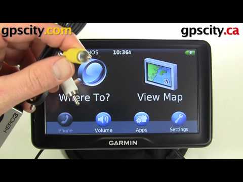 Attaching a Backup Camera to a Garmin Dezl Trucking and RV GPS with GPSCity