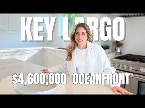 INSIDE a $4.6M Custom Oceanfront Luxury Home in Key Largo