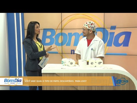 Você sabe qual o tipo de papel descartável para uso? 17 03 2022