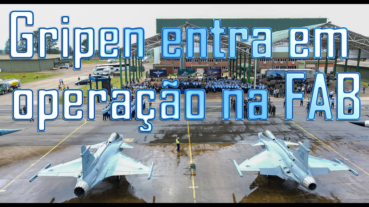 F-39 Gripen entra em operação na Força Aérea Brasileira
