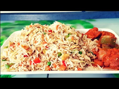 Restaurant Style Chicken Egg Fried Rice Recipe By Cook With Fazila